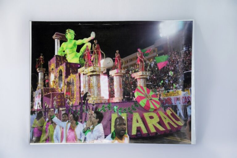 Quadro retratando carnaval de 2012