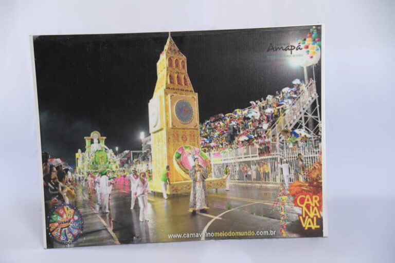 Quadro retratando carnaval de 2013
